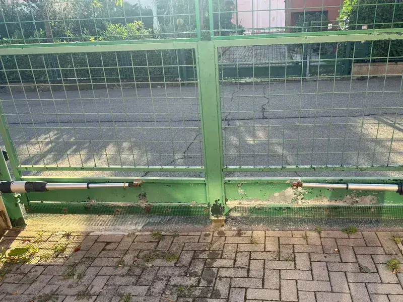 Cancello a battente con attuatori telescopici – Bologna Centro Storico